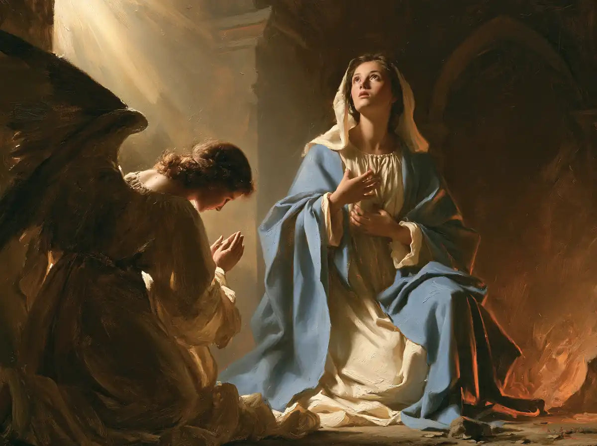 The Annunciation - Sacred Surprise - Christian artwork collection