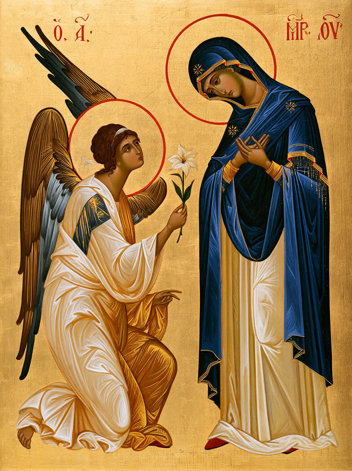 The Annunciation - Contemporary Byzantine · Portrait n° 10