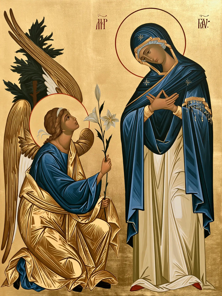 The Annunciation - Contemporary Byzantine · Portrait n° 18