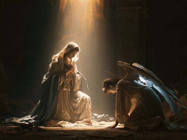 The Annunciation - Divine Light Descending upon Mary · Landscape n° 8