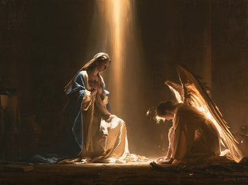 The Annunciation - Divine Light Descending upon Mary · Landscape n° 10