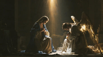 The Annunciation - Divine Light Descending upon Mary · Landscape n° 19