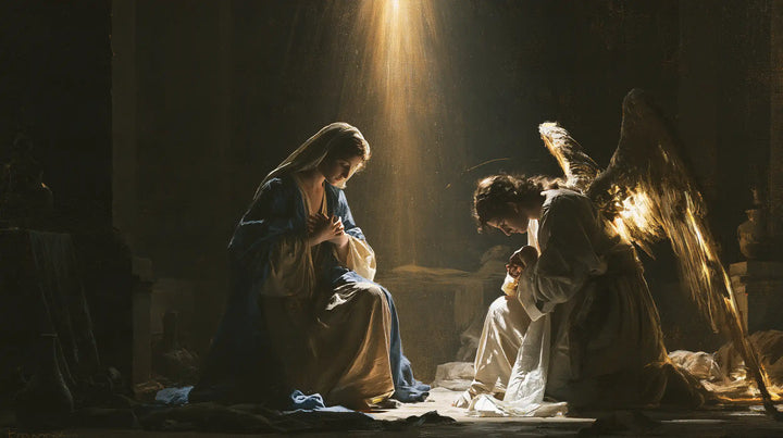 The Annunciation - Divine Light Descending upon Mary · Landscape n° 19