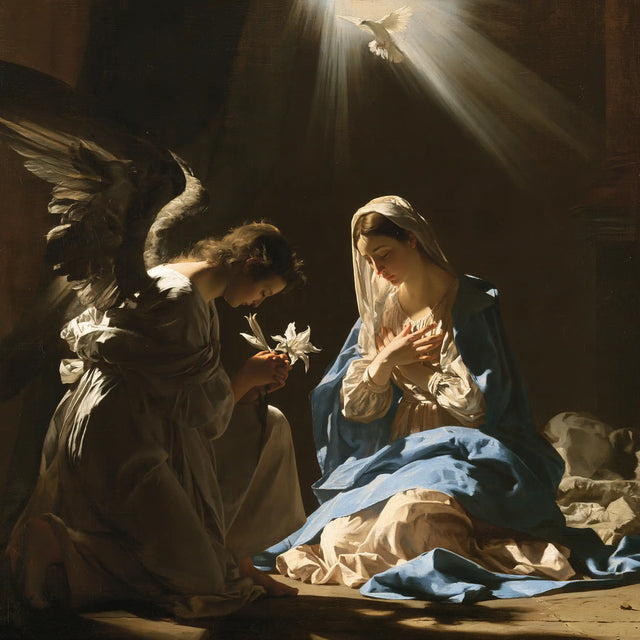 The Annunciation - The Holy Spirit · Square n° 6