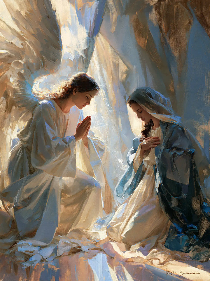 The Annunciation - Impressionist · Portrait n° 19
