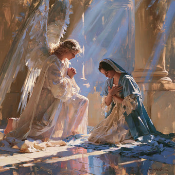 The Annunciation - Impressionist · Square n° 8