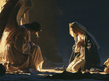 The Annunciation - Midnight Blue Chiaroscuro · Landscape n° 9