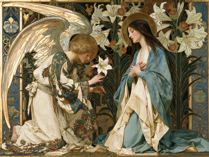 The Annunciation - Sacred Art Nouveau · Landscape n° 10