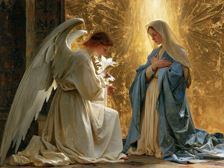 The Annunciation - Sacred Gold · Landscape n° 8