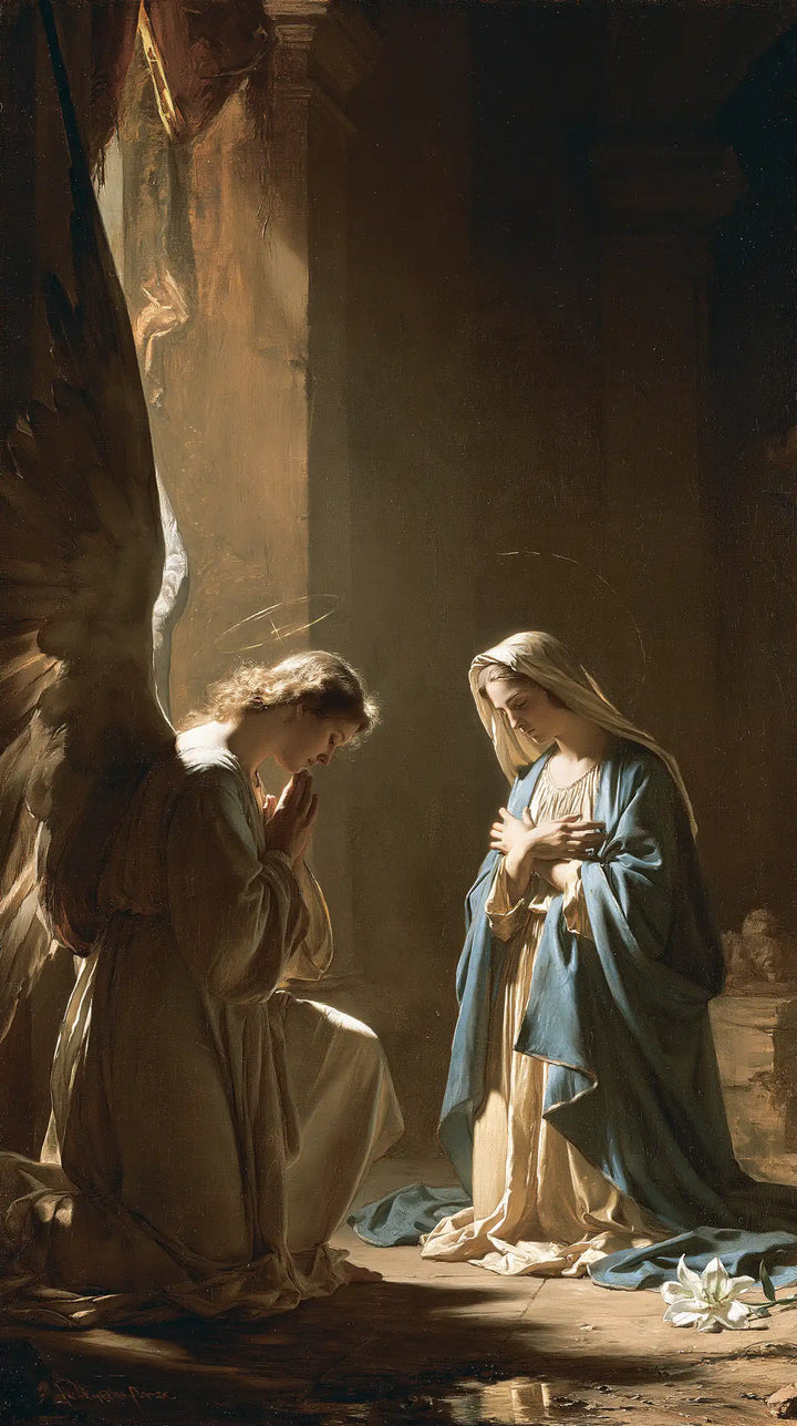 The Annunciation - The Silence of Mary · Portrait n° 1