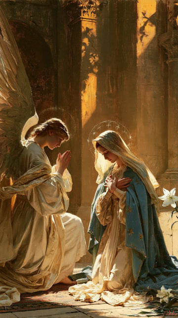 The Annunciation - The Silence of Mary · Portrait n° 7