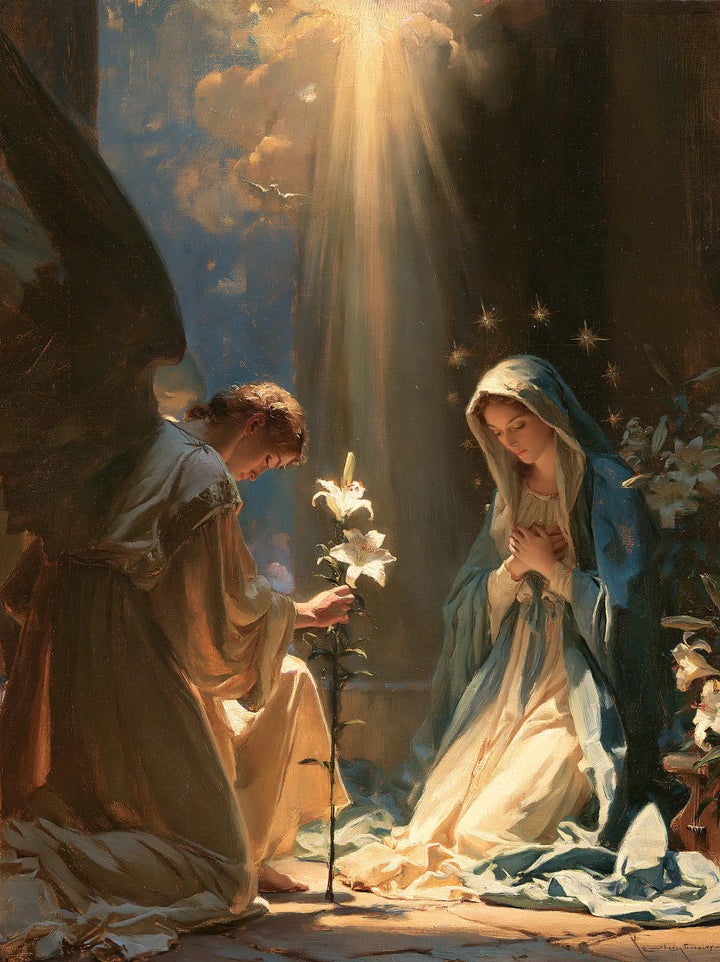 The Annunciation - Symbolist · Portrait n° 21