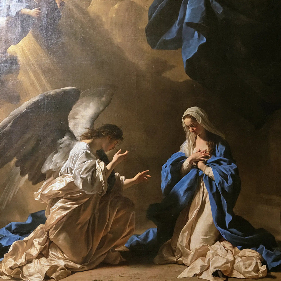 The Annunciation - Theatrical Baroque · Square n° 1