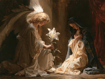 The Annunciation - The White Lily as Symbol · Landscape n° 11