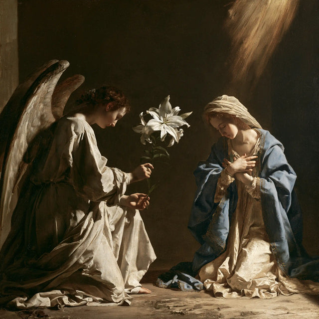 The Annunciation - The White Lily as Symbol · Square n° 2