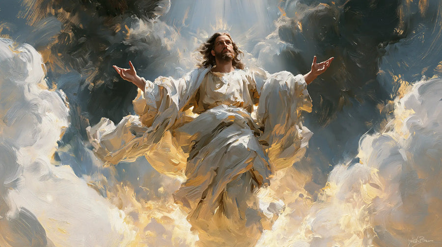 The Ascension of Jesus Christ - Expressionist · Landscape n° 9