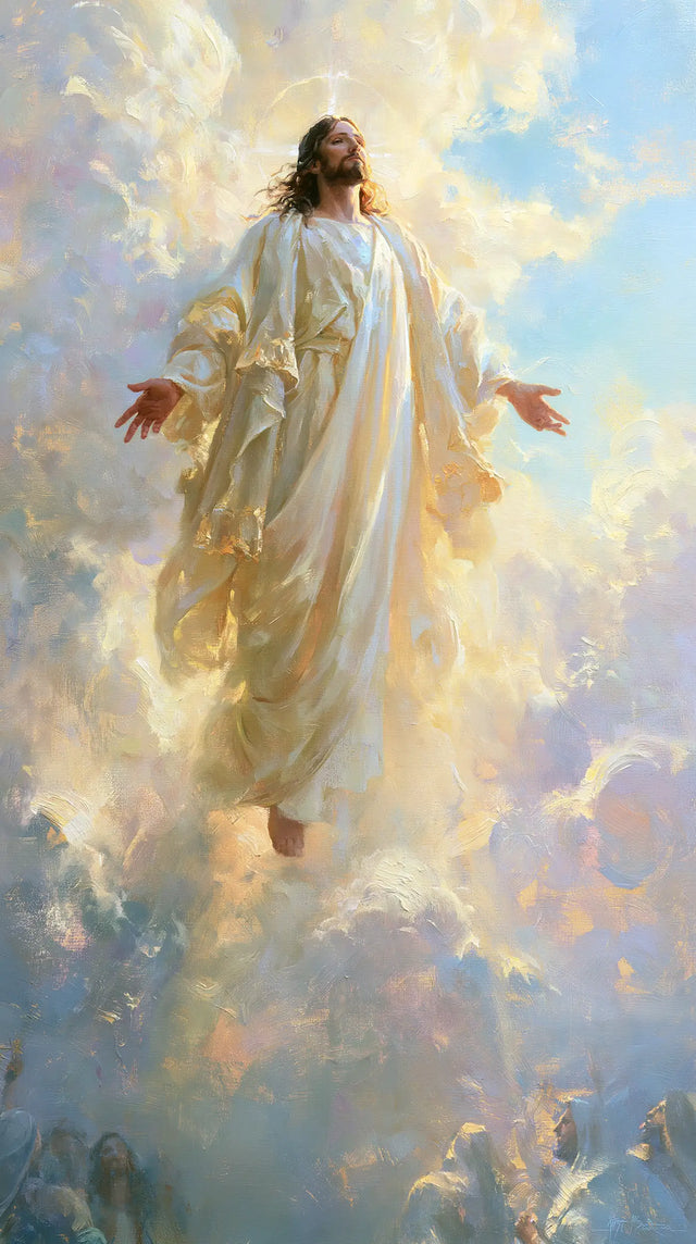 The Ascension of Jesus Christ - Impressionist · Portrait n° 7