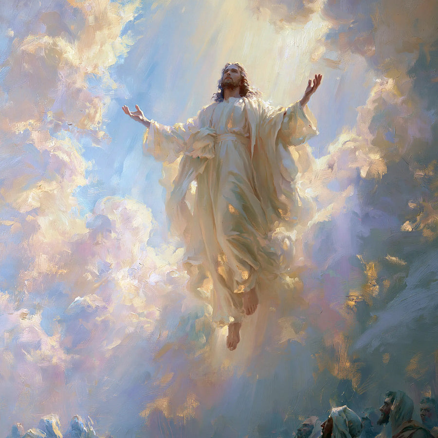The Ascension of Jesus Christ - Impressionist · Square n° 5