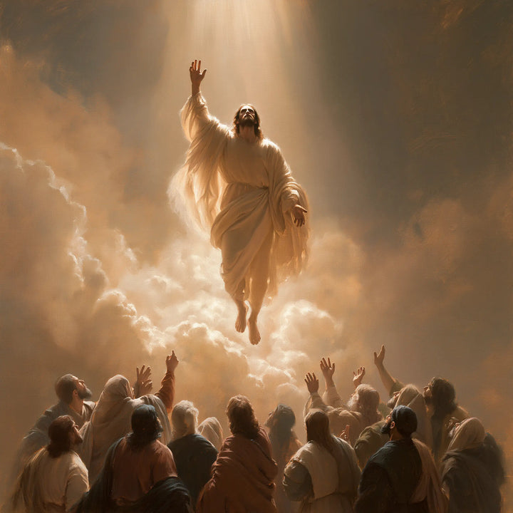 The Ascension of Jesus Christ - Jesus Blessing the Apostles · Square n° 6