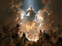 The Assumption of Mary — The Blue Beam Above the Witnesses