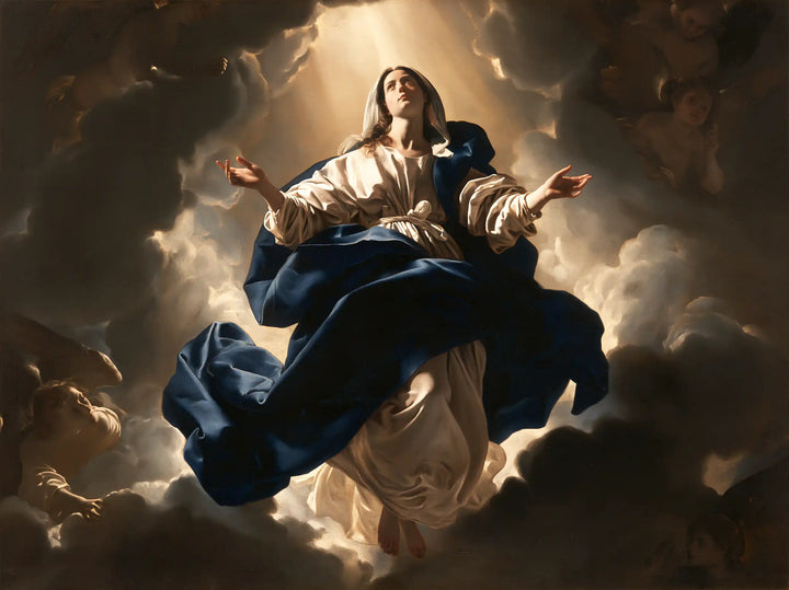 The Assumption of Mary - Caravaggio Tenebrism · Landscape n° 4