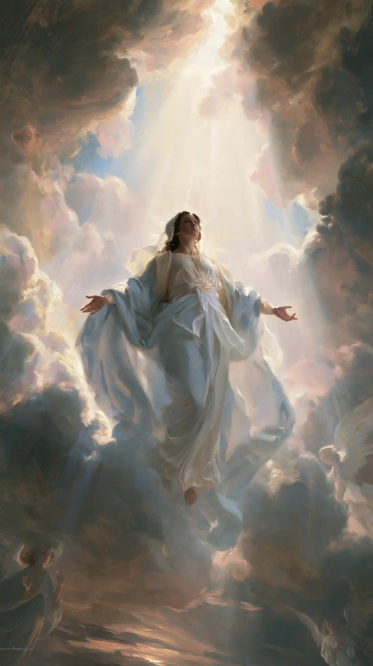 The Assumption of Mary - Impressionist · Portrait n° 7