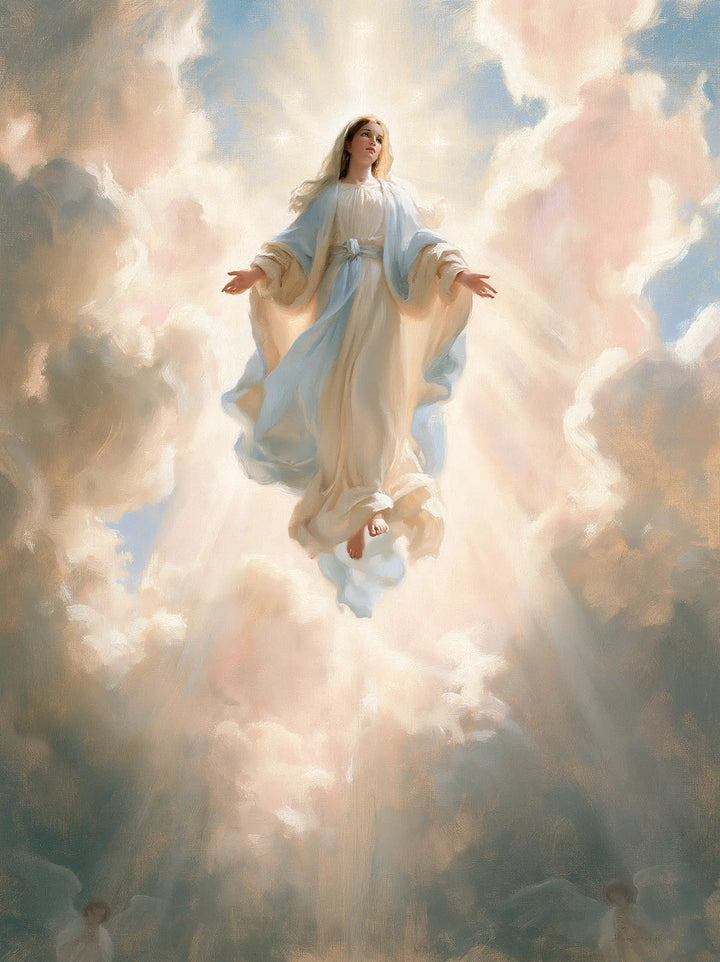 The Assumption of Mary - Impressionist · Portrait n° 14