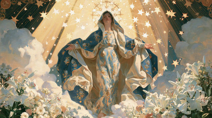 The Assumption of Mary - Symbolist · Landscape n° 9