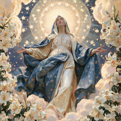 The Assumption of Mary — The Halo of Hanging Gardens