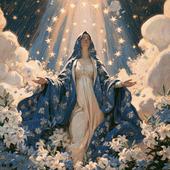 The Assumption of Mary — Night Opening to Blossoms