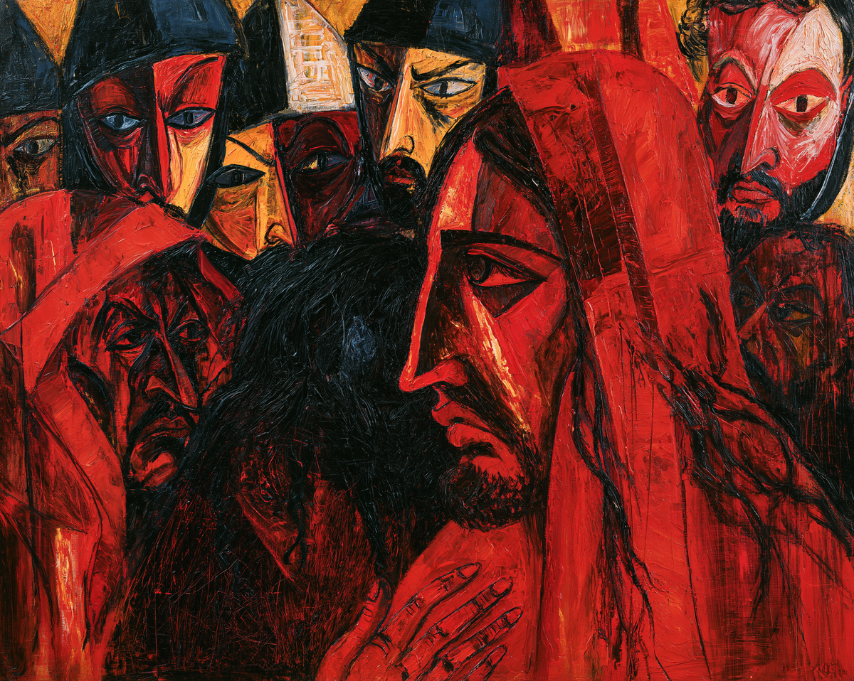 The Betrayal of Judas - Ekspresjonistisk · Landskap nr. 4 - Kristen kunst
