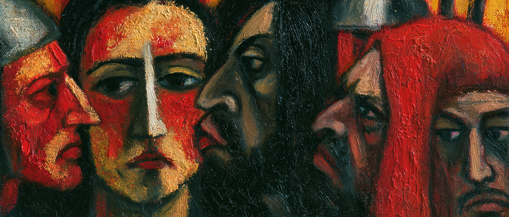 The Betrayal of Judas - Ekspresjonistisk · Landskap nr. 8 - Kristen kunst