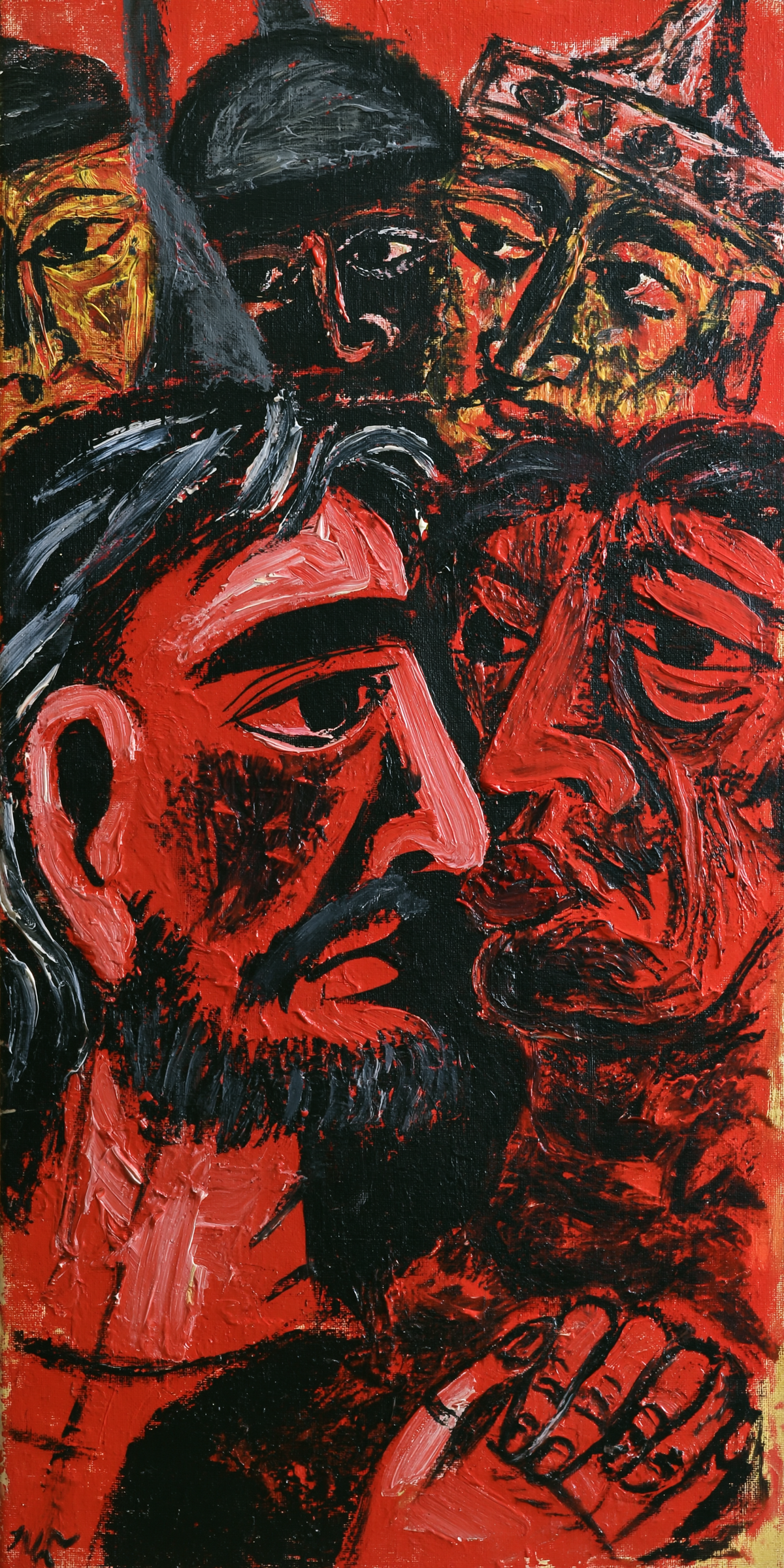 The Betrayal of Judas - Ekspresjonist · Portrett nr. 2 - Kristen kunst