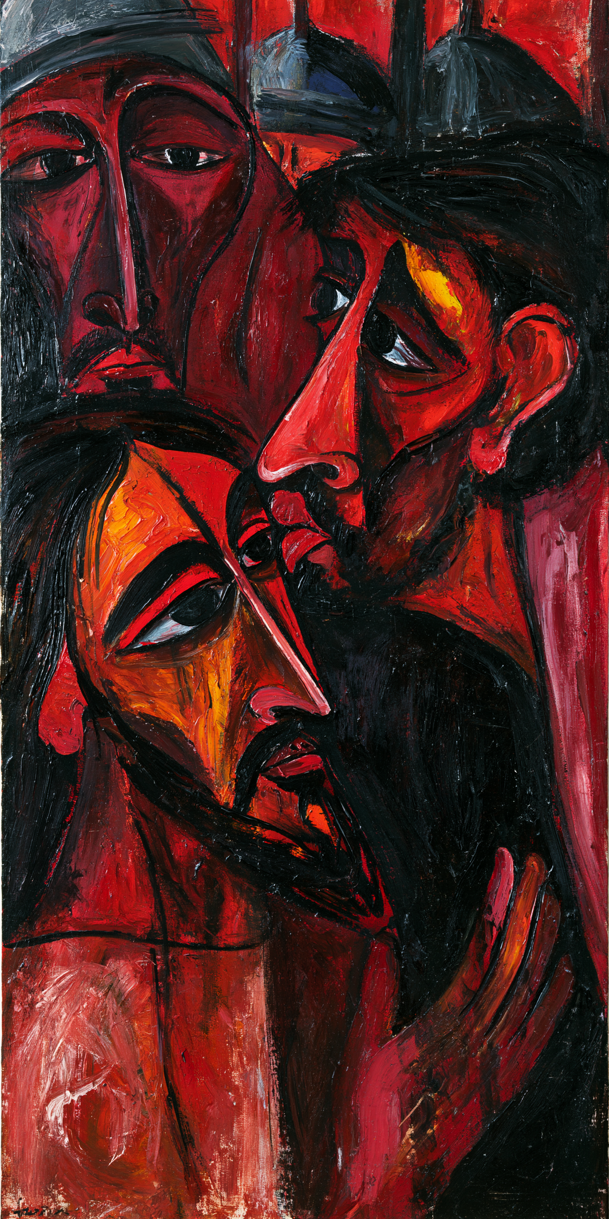 The Betrayal of Judas - Ekspresjonist · Portrett nr. 3 - Kristen kunst