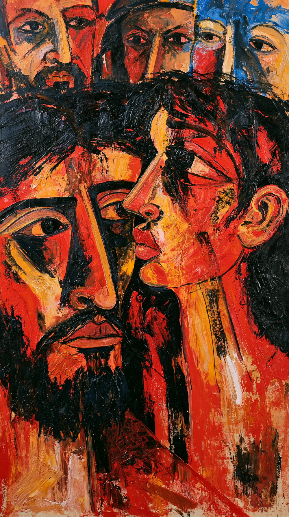 The Betrayal of Judas - Ekspresjonist · Portrett nr. 5 - Kristen kunst