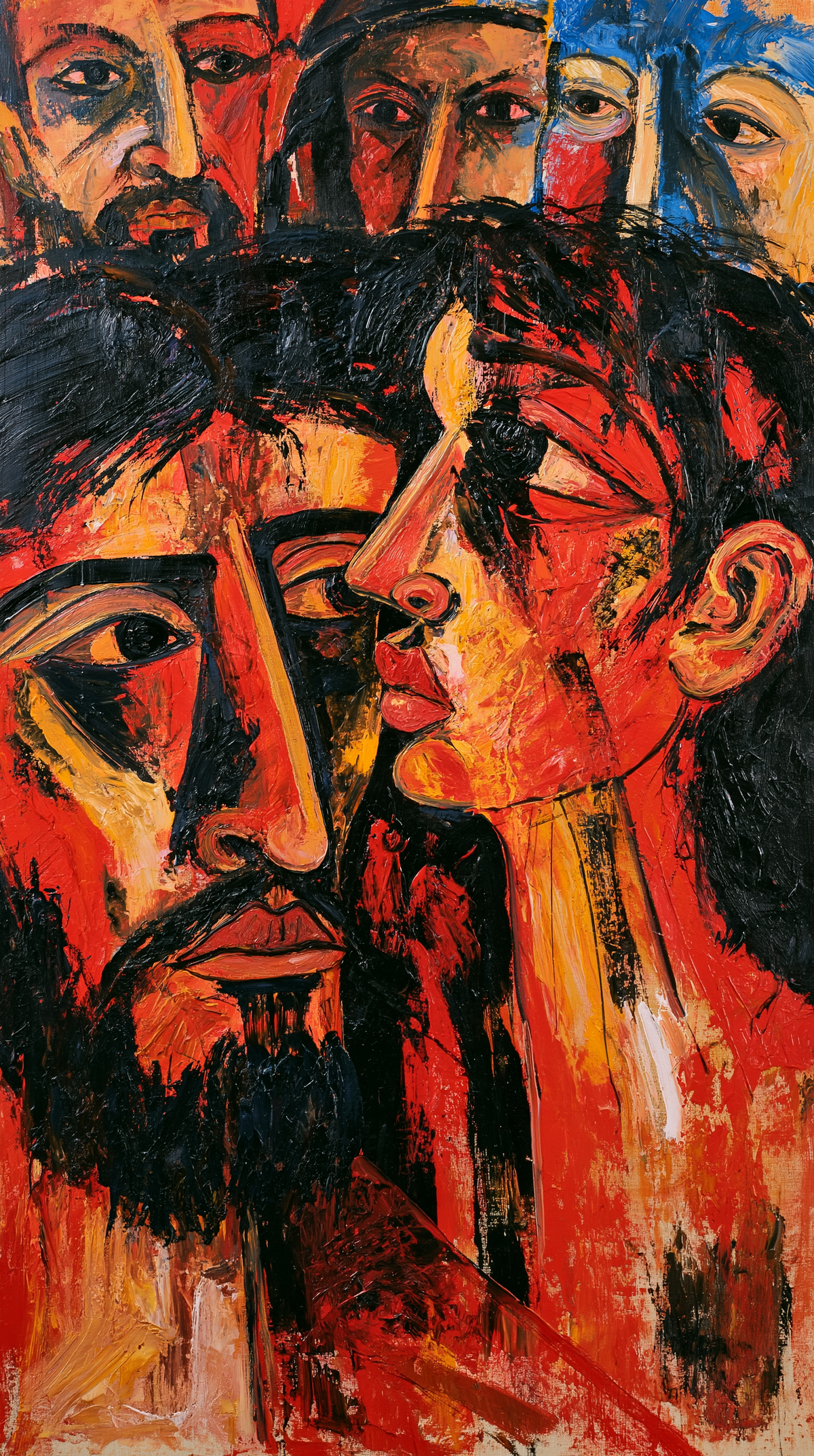 The Betrayal of Judas - Ekspresjonist · Portrett nr. 5 - Kristen kunst