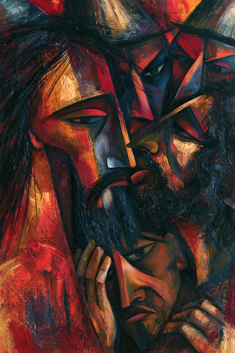The Betrayal of Judas - Ekspresjonist · Portrett nr. 6 - Kristen kunst