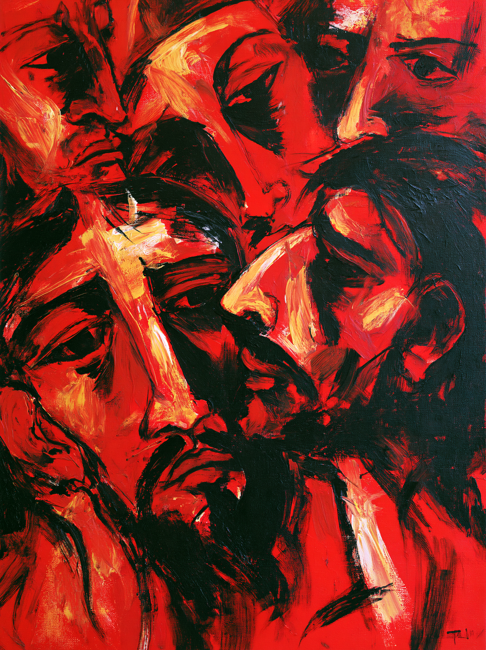 The Betrayal of Judas - Ekspresjonist · Portrett nr. 8 - Kristen kunst