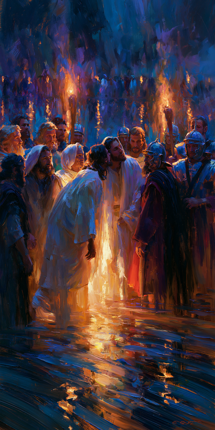 The Betrayal of Judas - Impresjonistisk · Portrett nr. 1