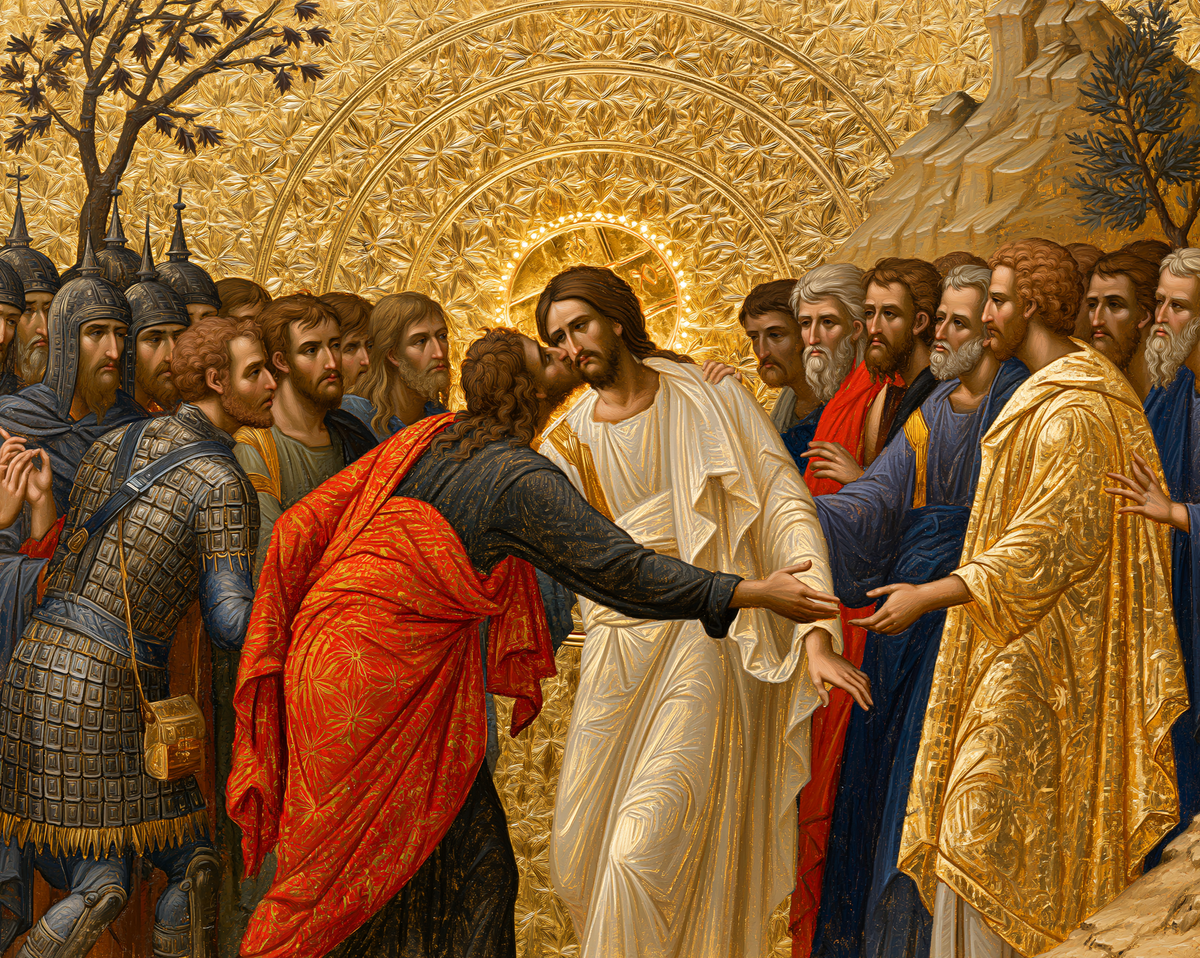 The Betrayal of Judas - Sacred Golden · Landskap nr. 2 - Kristen kunst