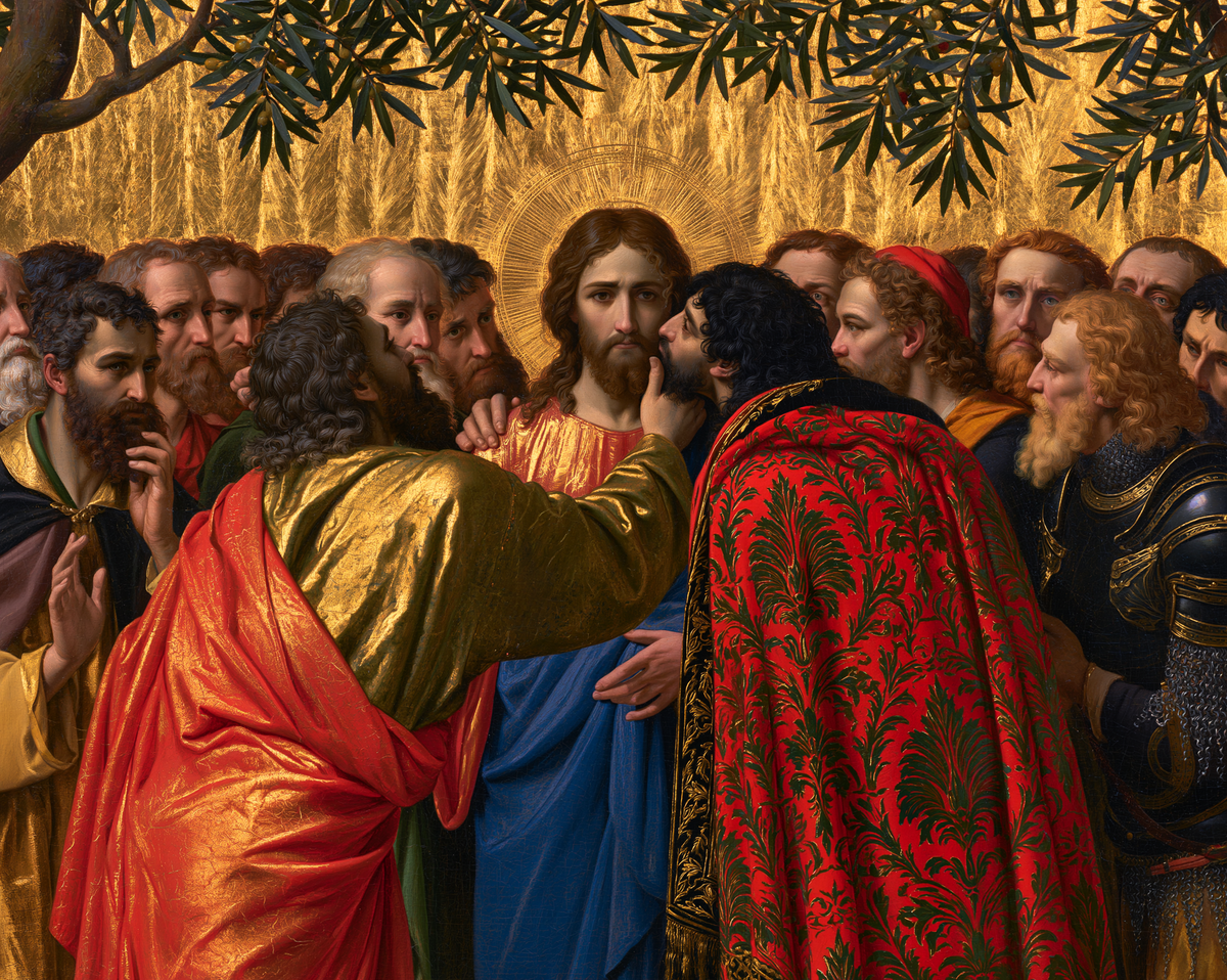 The Betrayal of Judas - Sacred Golden · Landskap nr. 3 - Kristen kunst