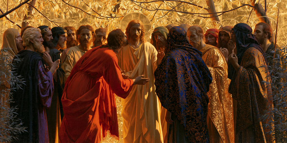 The Betrayal of Judas - Sacred Golden · Landskap nr. 8 - Kristen kunst