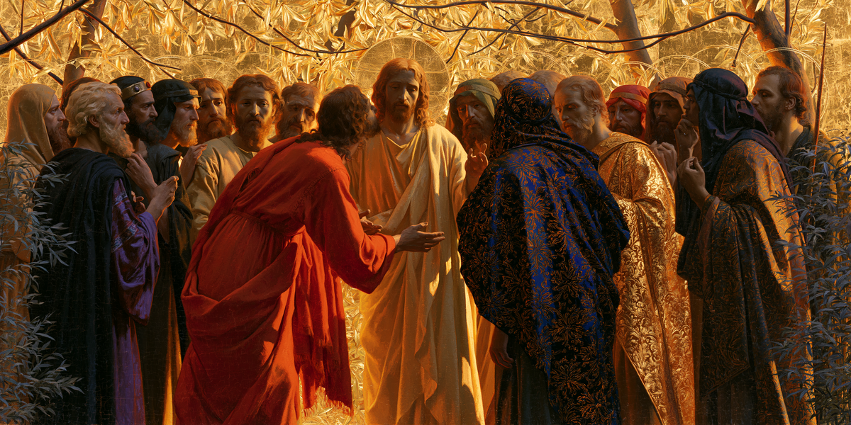 The Betrayal of Judas - Sacred Golden · Landskap nr. 8 - Kristen kunst