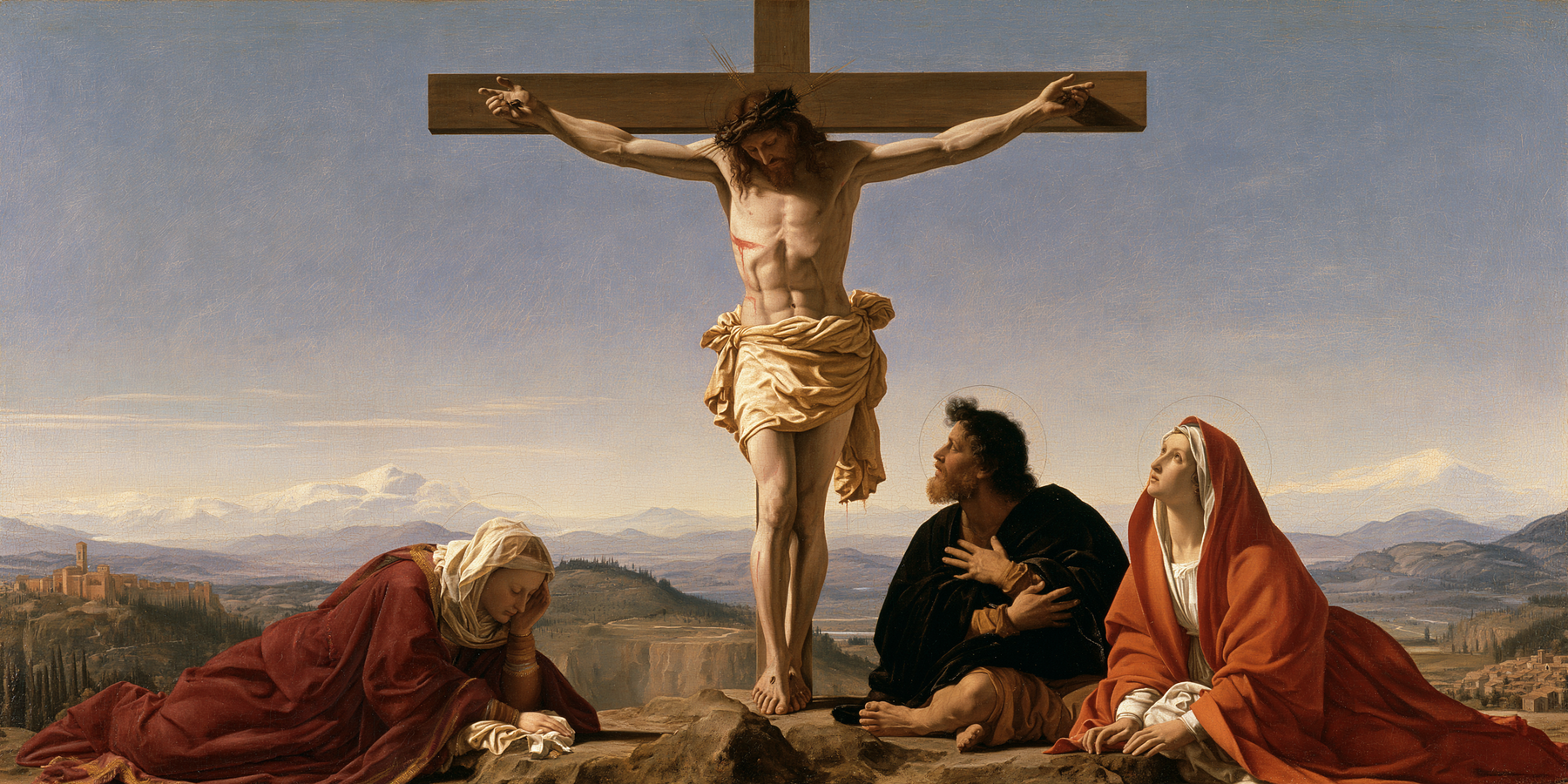 The Crucifixion - Florentine Renaissance · Landscape n° 23