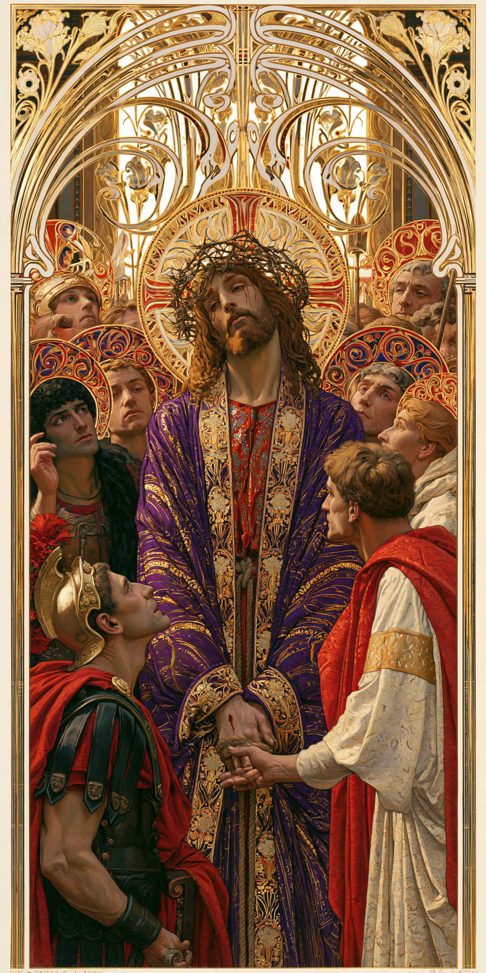 Ecce Homo - Sacred Art Nouveau · Portrait n° 2