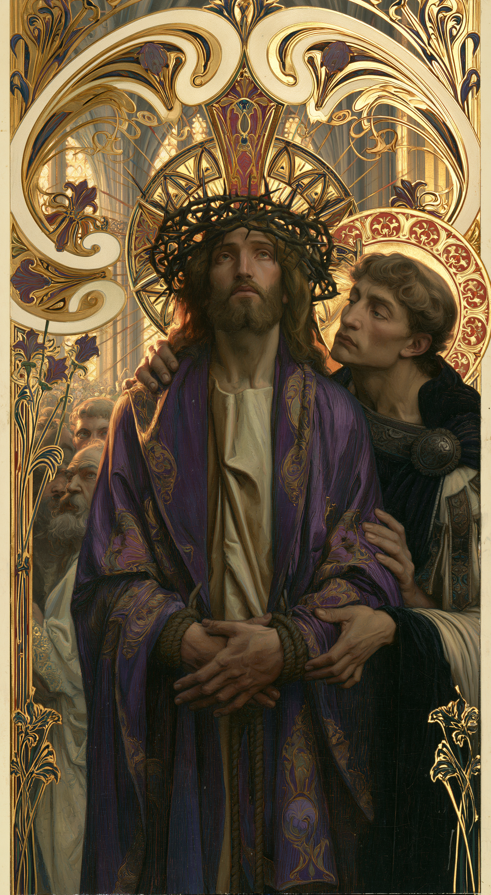 Ecce Homo - Sacred Art Nouveau · Portrait n° 4