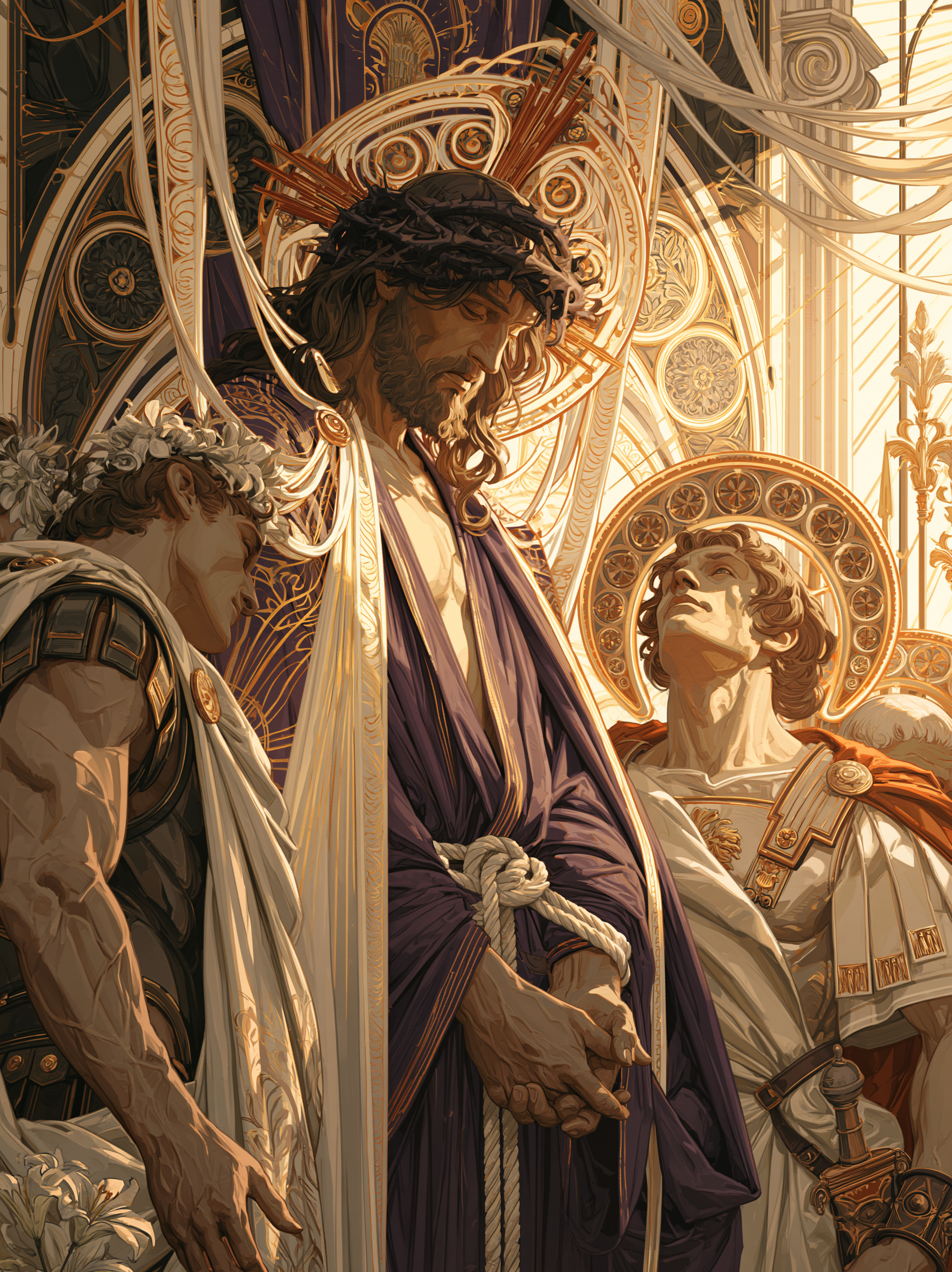 Ecce Homo - Sacred Art Nouveau · Portrait n° 15