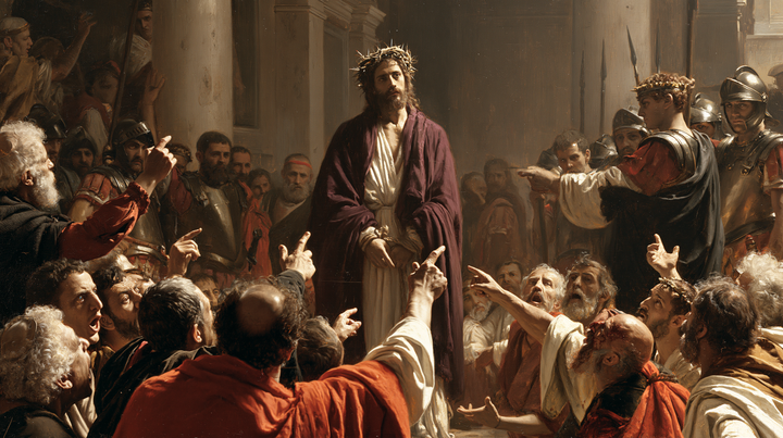 Ecce Homo — The Gaze Raised Above the Appeals