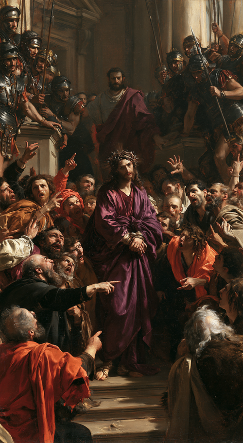 Ecce Homo - Eksplosjon av bevegelse · Portrett nr. 5 - Kristen kunst