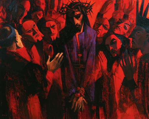 Ecce Homo - Ekspresjonist · Landskap nr. 6 - Kristen kunst